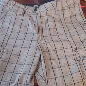 Vintage Men's Fly Racing Plaid Cargo Shorts